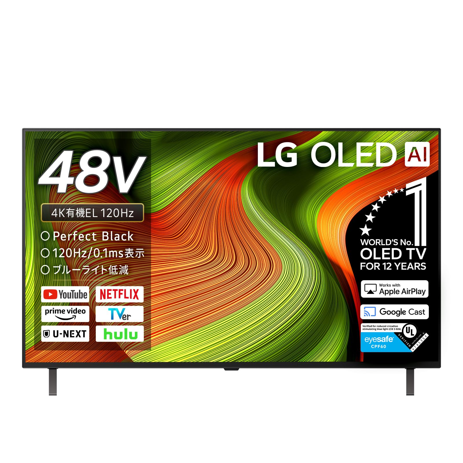 Amazon | LG 48インチ 有機ELテレビ OLED48B5PJA AI OLED 4Kチューナー